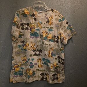 Disney Multicolor Animal Print Top